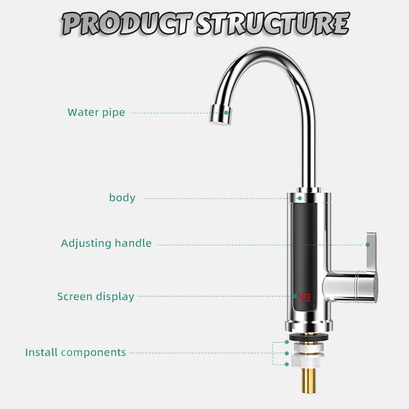 💧 Instant hot water tap — Hot water in 3 seconds, enjoy it anytime