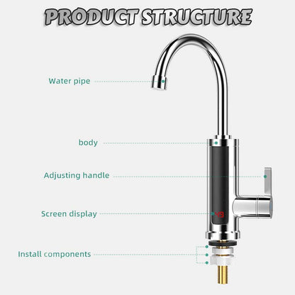 💧 Instant hot water tap — Hot water in 3 seconds, enjoy it anytime