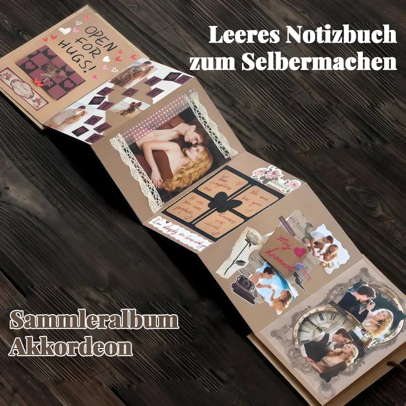✨The memory keeper: 230 cm foldable scrapbook album