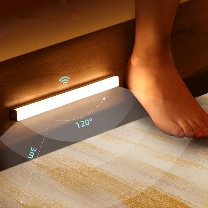 🔥Limited time offer - rechargeable LED lamp, no drilling required, smart sensor, magnetic
