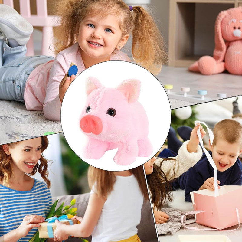 🐷Electric running pig plush to