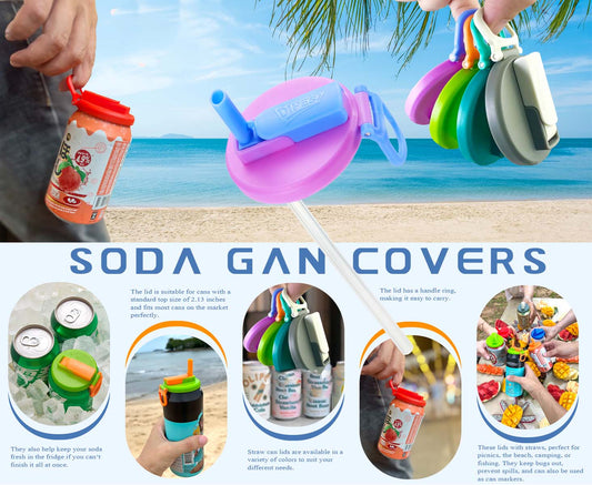 🥤Soft drink can lid and holder🥤