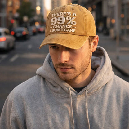 Vintage Washed Cotton Adjustable Hat