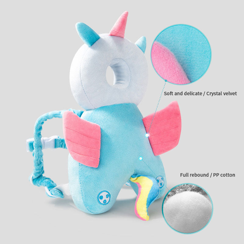 💛👶 Baby head protection pillow – safe and cute protection!