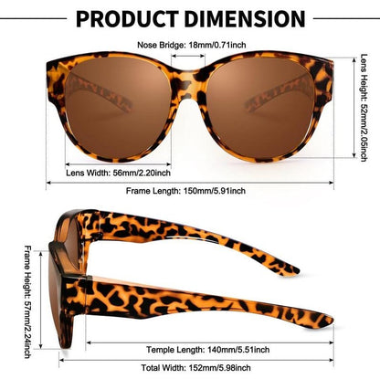 🔥🚀🕶New oversized cat-eye sunglasses with polarised lenses and UV400 protection