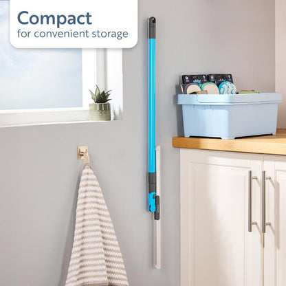 🧼LAST DAY SALE: 💥Buy 1 Get 1 Free—Only £14.99! 🔥🔥Minky Flexi Edge Sweeper: Multi-Surface Cleaning for Floors, Carpets & Windows
