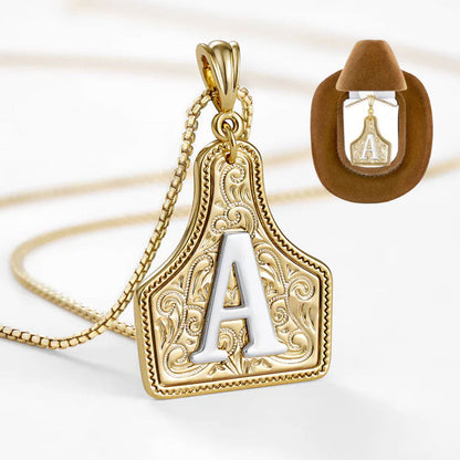 🤠Cowboy Hat Box & Letter Necklace🌵