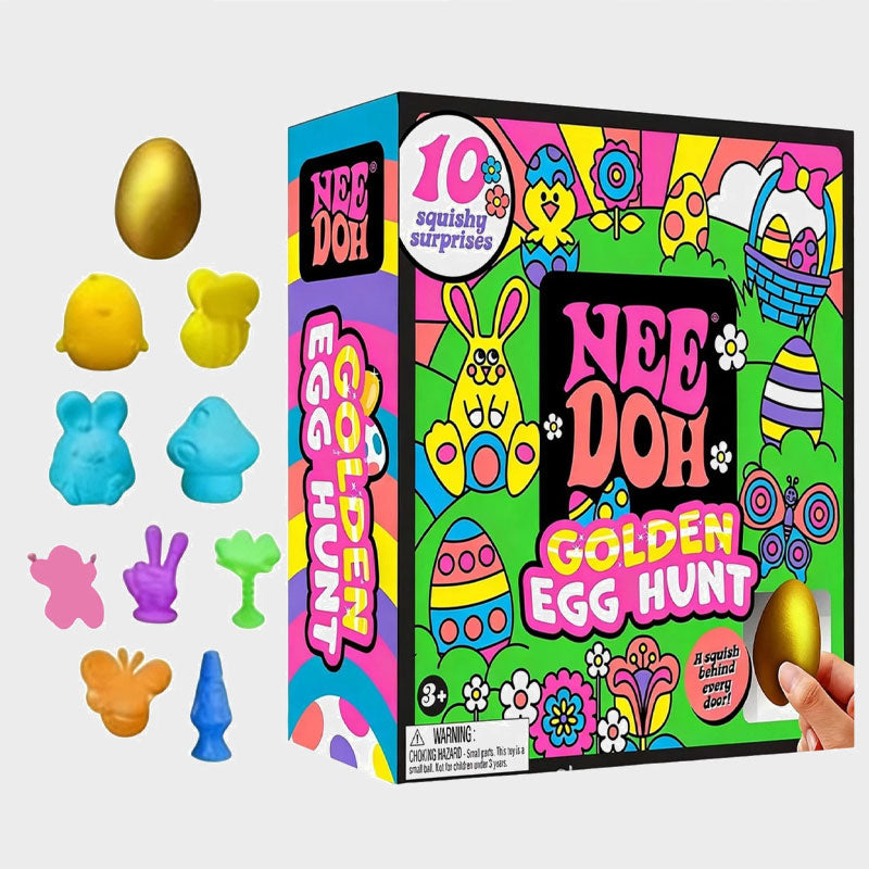 Golden Egg Treasure Hunt — Kids' Easter Fidget Spinner Toy Box