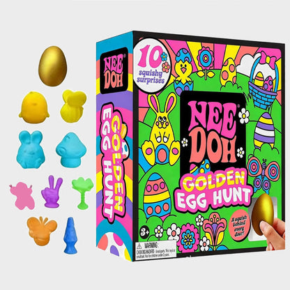 Golden Egg Treasure Hunt — Kids' Easter Fidget Spinner Toy Box