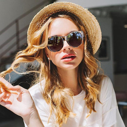🔥🚀🕶New oversized cat-eye sunglasses with polarised lenses and UV400 protection
