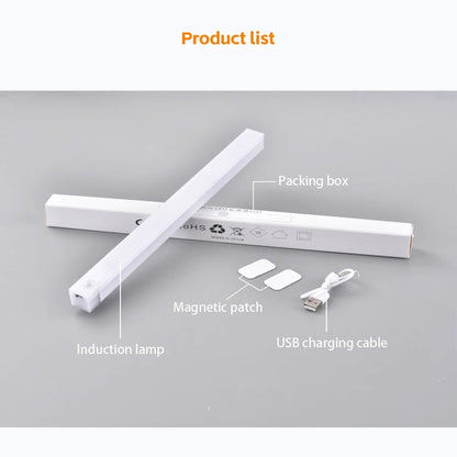 🔥Limited time offer - rechargeable LED lamp, no drilling required, smart sensor, magnetic