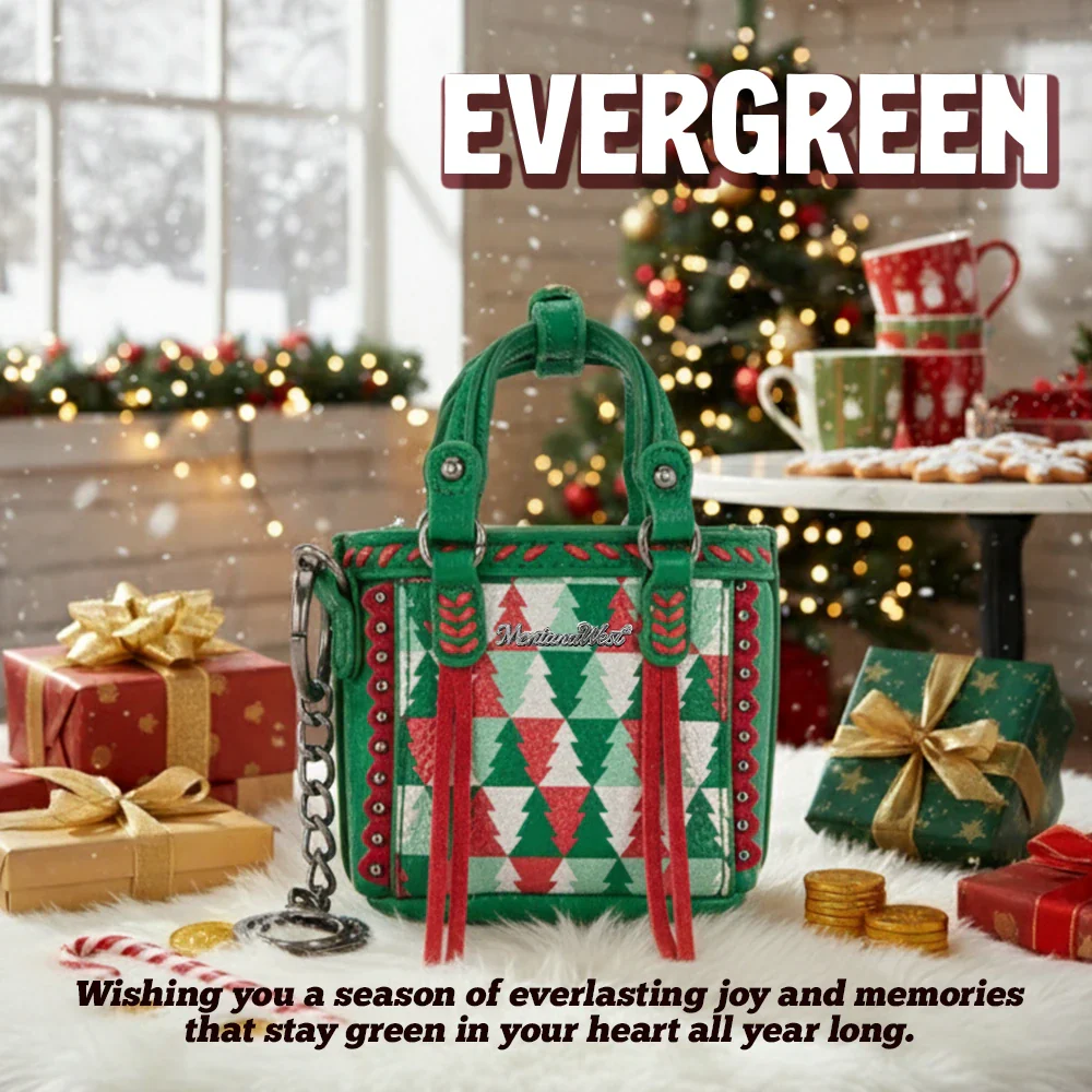 🔥LAST DAY 49% OFF🎄Montana West Mini Christmas Carrier Bag Blind Box Gift for Christmas Surprise