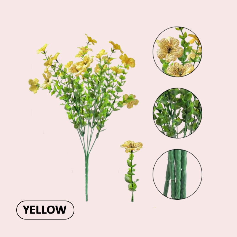 ⏳LAST DAY SPECIAL PRICE: ￡5.99!!🌺UV Resistant Colorful Artificial Flower💖