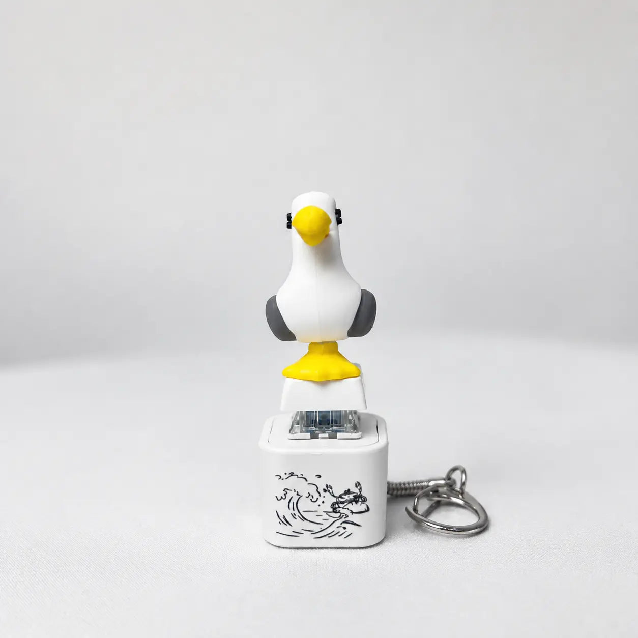 Seagull MINE! Button Keyring – Real Sound & LED Light