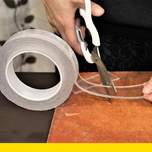 🎊Non-marking washable double-sided adhesive tape/transparent nano double-sided adhesive
