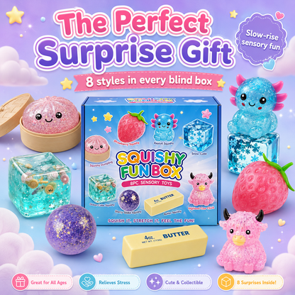 🎁 Set Box Malt Sugar Stress Relief Fidget Toys 🛍️