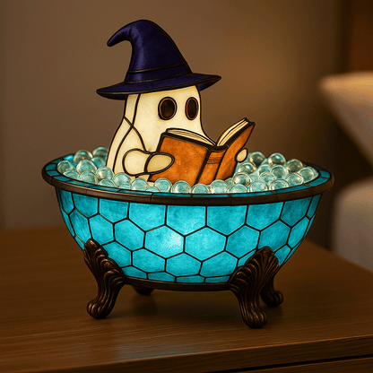 Ghost Reading Book Lam