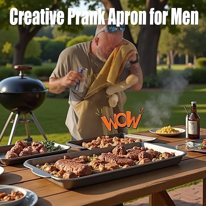 🔥 “Head Chef” apron — the barbecue gift no one saw coming
