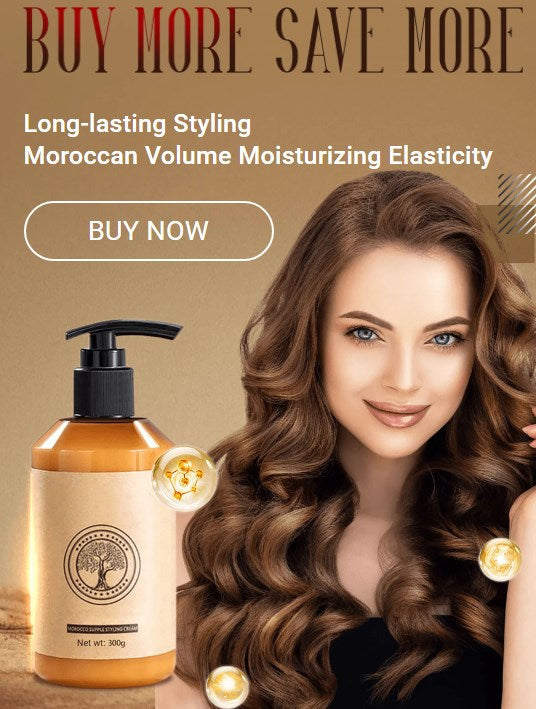 🔥Long-lasting styling, Moroccan volume, moisturising and elasti