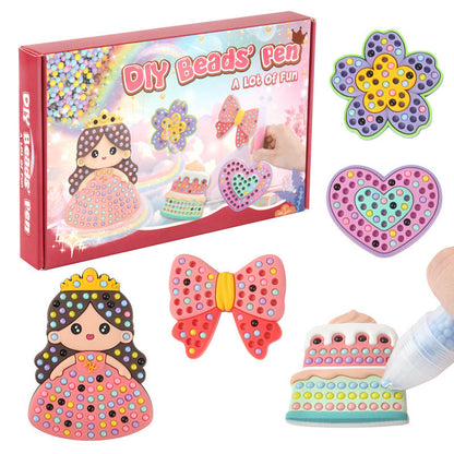 Magical bead painting – DIY kit for childre
