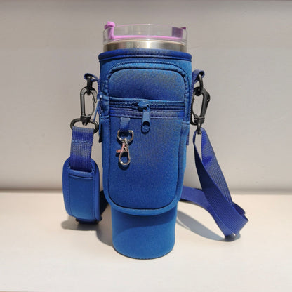 Sac à bandoulière réglable avec porte-gobelet isotherme pour 40 o