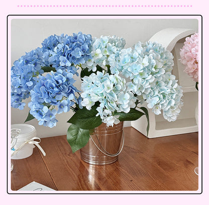 Artificial hydrangeas