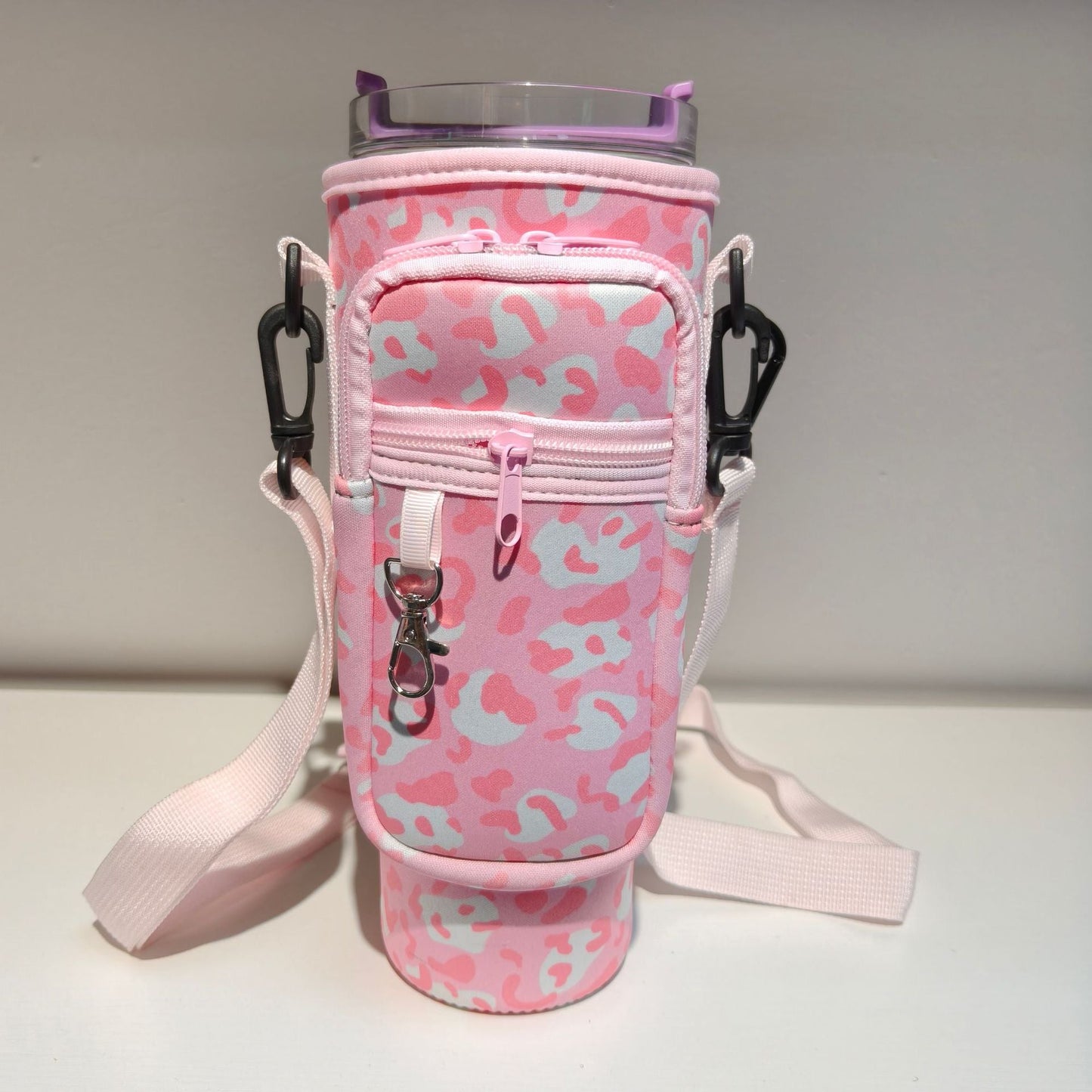 Sac à bandoulière réglable avec porte-gobelet isotherme pour 40 o