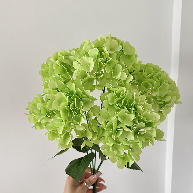 Artificial hydrangeas