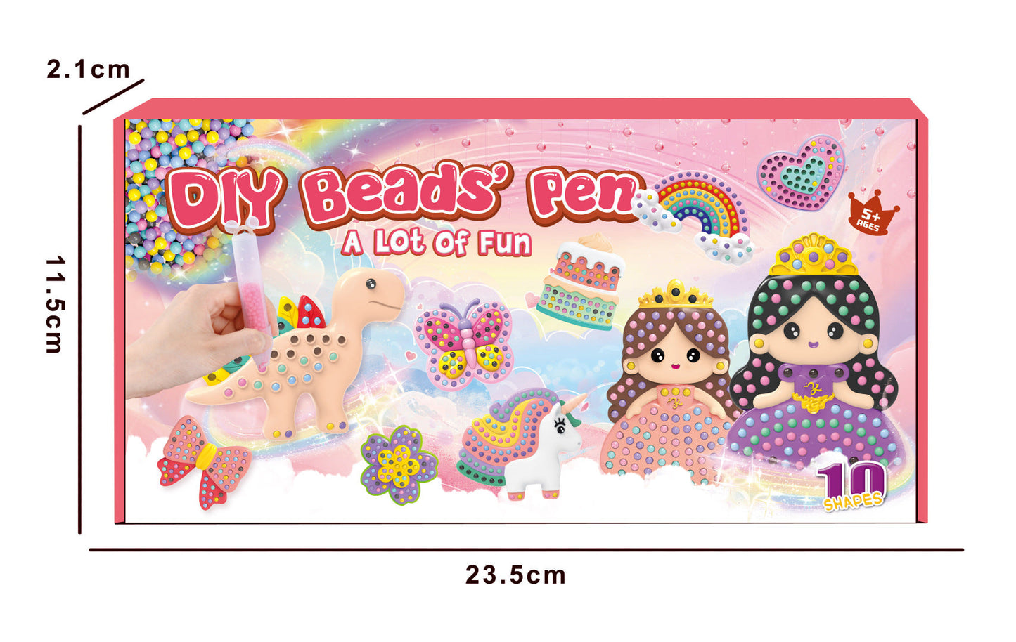 Magical bead painting – DIY kit for childre