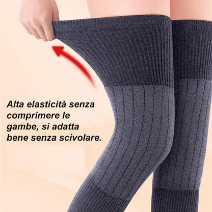 Comfortable and thermally elastic long knee pad