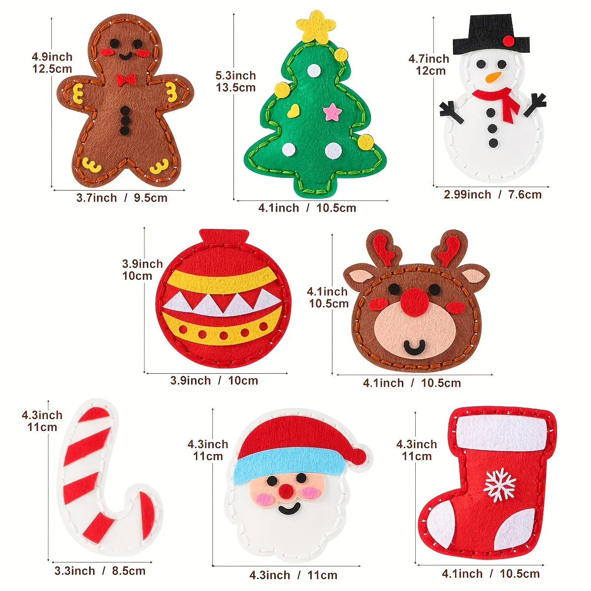 Christmas toy for children DIY sewing toy
