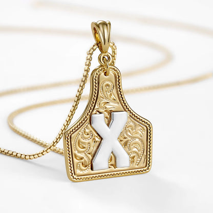 🤠Cowboy Hat Box & Letter Necklace🌵