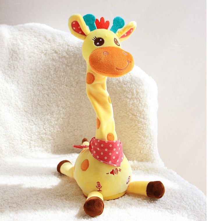 ⏰50% discount🎉 Best-selling musical giraffe toy – sings, dances, and repeats what you say! 🦒🎵
