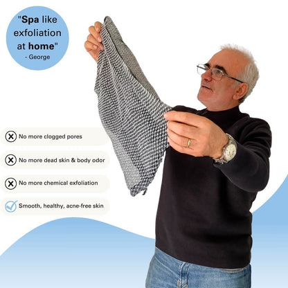 🧼Exfoliating antibacterial shower towel🚿