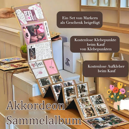 ✨The memory keeper: 230 cm foldable scrapbook album