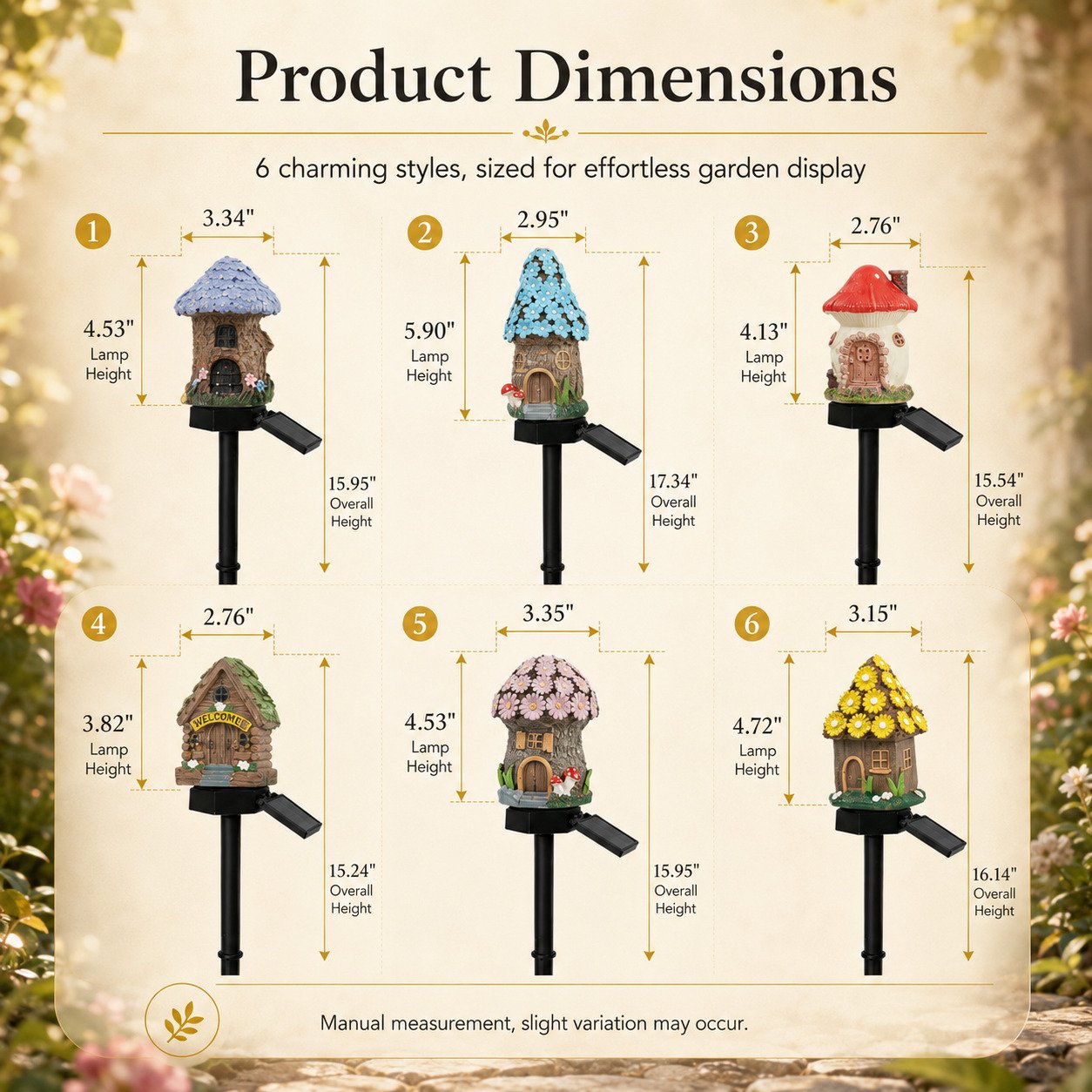 🔥Big Sale - 50% OFF🔥Solar Fairy-Tale Mushroom Cottage Garden Light – Magical LED Outdoor Decor for Gardens, Pathways & Cozy Backyard Spaces 🍄✨