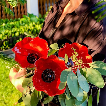 💖🎁2026 Mother's Day Gifts 48% Off--🎁Handmade Metal Flower Garden Stake🐦