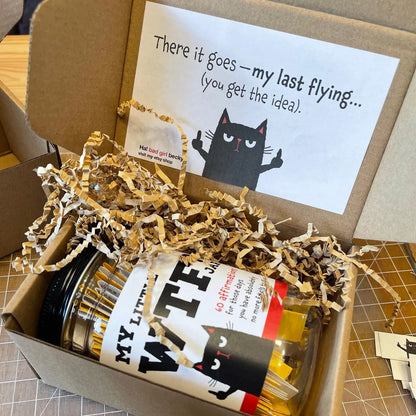 🏹❤️ Funny Valentine’s Day Jar 😻Tell Them You Luv ’Em — With 48 Badass Quotes 🎁Ready to gift — no wrapping stress!