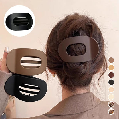 Oval hair clip set (4 pcs)