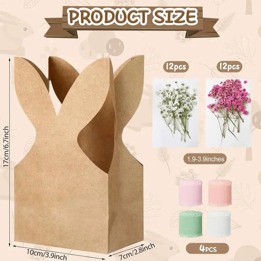 🔥🐇 Boho Bunny Easter treat bags (✨24 pcs)