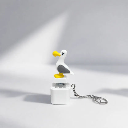 Seagull MINE! Button Keyring – Real Sound & LED Light