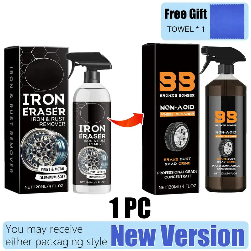 🔥Car Rust Remover Cleaner Spray