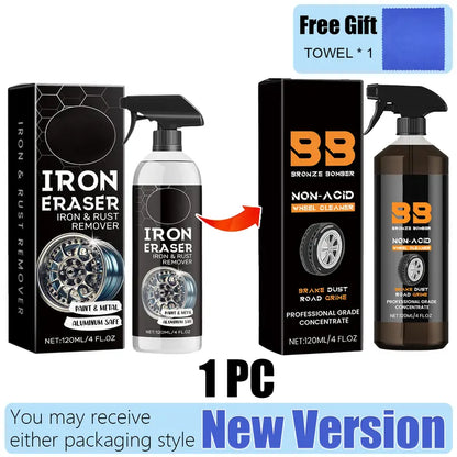 🔥Car Rust Remover Cleaner Spray