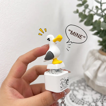 Seagull MINE! Button Keyring – Real Sound & LED Light