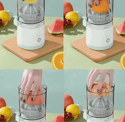 Electric Citrus Juicer | Portable and Rechargable | One Step Operation | Fresh Juice In Seconds