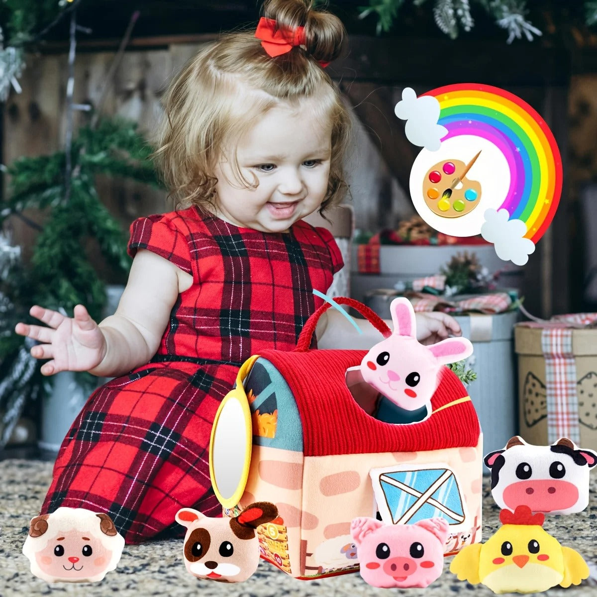 Montessori educational set + FREE sensory nes