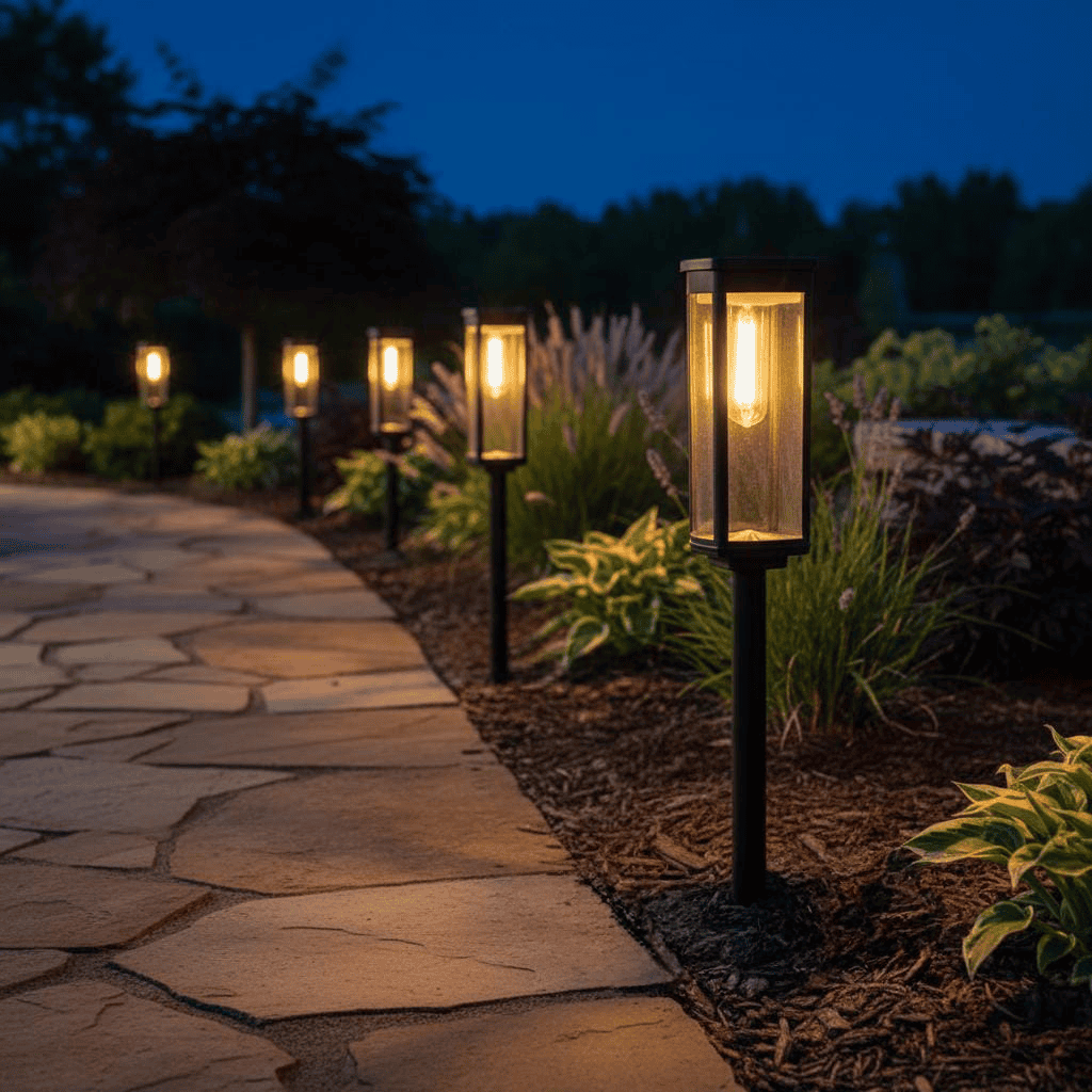 Solar Path Lights — Illuminate Your Evenings, Effortlessly ✨