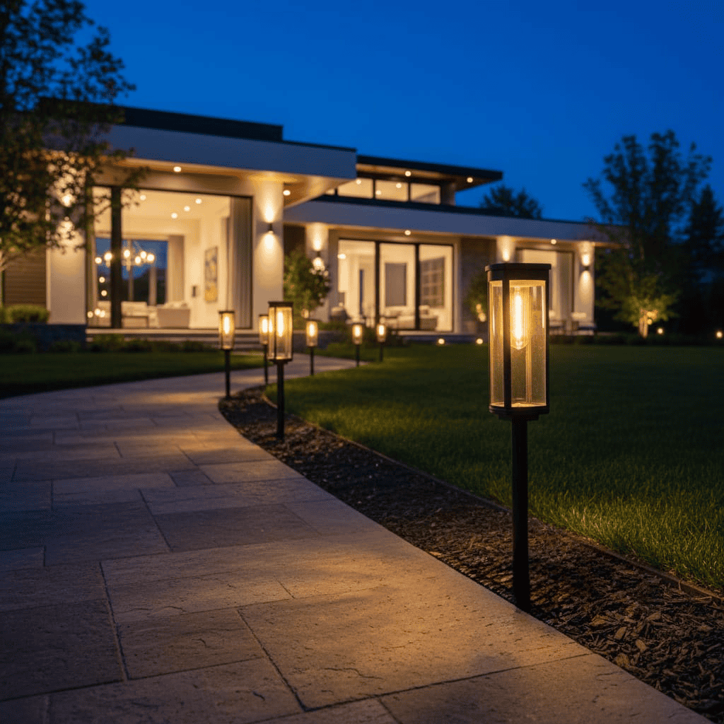 Solar Path Lights — Illuminate Your Evenings, Effortlessly ✨