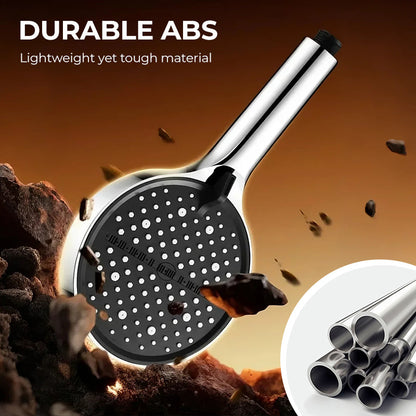 High-pressure adjustable rain shower head