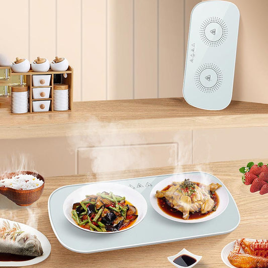 Multifunctional Smart Tray For Heating Food At A Constant Temperature - A Great Gift